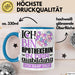 Apothekerin Ausbildung Start Geschenk Tasse Ich Bin Apothekerin In Der Ausbildung Ich Darf Das Kaffee-Becher Geschenkidee Blau Trendation