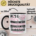 Anästhesietechnische Assistentin Ausbildung Start Geschenk Tasse Ich Bin Anästhesietechnische Assistentin In Der Ausbildung Ich Darf Das Kaffee-Becher Geschenkidee Schwarz Trendation