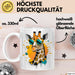 Giraffe Mit Sonnenbrille Tasse Geschenk Lustige Geschenkidee Spruch Weiß Trendation