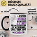 Slackline-Instruktor Geschenk Tasse Lustiger Spruch Erheben Sie Sich Der Slackline-Instruktor Betritt den Raum Schwarz Trendation