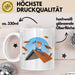 Dachdecker Tasse Geschenk Lustige Geschenkidee Spruch Für Dach Experten Weiß Trendation