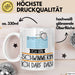 Geschenk für Schwimmerin Tasse Lustige Geschenkidee Geburtstag Ich Bin Schwimmerin Ich Darf Das Weiß Trendation