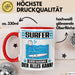 Surfer Tasse Geschenk für Surfer Der Mann Der Alles Kann Geschenkidee zum Geburtstag Rot Trendation