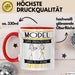 Model Und Prinzessin Tasse Geschenk Für Eine Model Geburtstag Was Ist Deine Superkraft Rot Trendation