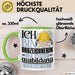 Bauzeichnerin Ausbildung Start Geschenk Tasse Ich Bin Bauzeichnerin In Der Ausbildung Ich Darf Das Kaffee-Becher Geschenkidee Grün Trendation