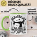 Nähen Geschenk Tasse Geschenkidee Frauen Zuhause Ist Wo Meine Nähmaschine Steht Grün Trendation