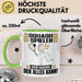 Squash-Spieler Tasse Geschenk für Squash-Spieler Der Mann Der Alles Kann Geschenkidee zum Geburtstag Grün Trendation