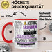 Gesangslehrerin Tasse Geschenk Lustiger Spruch Bitte Erheben Sie Sich Seine Majestät Die Gesangslehrerin Betritt Den Raum Rot Trendation