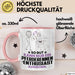 Pferderennen-Enthusiast Geschenk Tasse So Gut Kann Nur Ein Pferderennen-Enthusiast Aussehen Geschenkidee Kaffee-Becher Rosa Trendation