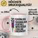 Krankenschwester Pflege Betreuung Tasse Geschenk Lustige Geschenkidee Spruch Pflege Rosa Trendation