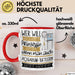 Aquarium-Tüftlerin Tasse Geschenk Spruch Wer Will Schon Prinzessin Sein Wenn Man Auch Aquarium-Tüftlerin Sein Kann Rot Trendation
