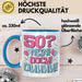 50er Geburtstag Geschenk Männer Frauen 50 Nein Doch Ohhhh Lustiger Spruch Geschenkidee Kaffee-Becher Blau Trendation