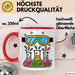 Laborant Tasse Geschenk Lustige Geschenkidee Spruch Für Labor Profis Rot Trendation
