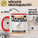 Tierheilpraktiker Tasse Geschenk für Tierheilpraktiker Geburtstag Lustiger Spruch Kaffee-Becher Was Ist Deine Superkraft Rot Trendation