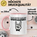 Dunkle Farbe Tasse Geschenk Lustige Geschenkidee Spruch Dunkelbunt Rosa Trendation