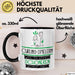 Curling-Spielerin Weil Es Keinen Schöneren Beruf Gibt Tasse Geschenk für Eine Curling-Spielerin Lustig Trendation
