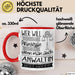 Anwältin Tasse Geschenk Spruch Wer Will Schon Prinzessin Sein Wenn Man Auch Anwältin Sein Kann Rot Trendation