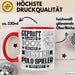 Polo-Spieler Geschenk Lustiger Spruch für Polo-Spieler Geschenkidee Bester Polo-Spieler Der Welt Rot Trendation