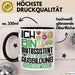 Diätassistent Ausbildung Tasse Geschenk Ich Bin Diätassistent In Der Ausbildung Ich Darf Das Geschenkidee Spruch Schwarz Trendation