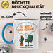 Büroarbeit Kollege Abschied Tasse Geschenk Lustige Geschenkidee Spruch Du Wirst Uns Fehlen Danke Für Die Schöne Zeit Blau Trendation