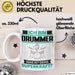 Drummer Tasse Geschenk für Drummer Geburtstag Lustiger Spruch Kaffee-Becher Was Ist Deine Superkraft Weiß Trendation
