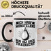 Boxer Tasse Geschen Ich Habe Monatelang Nur Am Sack Trainiert Box-Lehrer Boxer Kampfsport Becher Trendation