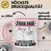Zoologe Tasse Geschenk für Zoologe Der Mann Der Alles Kann Geschenkidee zum Geburtstag Rosa Trendation