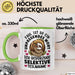Faultier Tasse Geschenk Faul Ist So Ein Undpassendes Wort Selektive Teilnahme Geschenkidee Faul Becher Grün Trendation