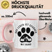 Hund Tierliebhaber Tasse Geschenk Lustige Geschenkidee Spruch Das Leben Ist Schöner Mit Hund Rosa Trendation