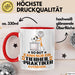 Tierheilpraktiker Geschenk Tasse So Gut Kann Nur Ein Tierheilpraktiker Aussehen Geschenkidee Kaffee-Becher Rot Trendation