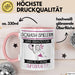 Squash-Spielerin Und Prinzessin Tasse Geschenk Für Eine Squash-Spielerin Geburtstag Was Ist Deine Superkraft Rosa Trendation