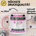 Stiefcousin Tasse Geschenk für Stiefcousin Geburtstag Lustiger Spruch Kaffee-Becher Was Ist Deine Superkraft Rosa Trendation