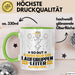 Laufgruppenleiter Geschenk Tasse So Gut Kann Nur Ein Laufgruppenleiter Aussehen Geschenkidee Kaffee-Becher Grün Trendation