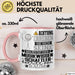 Musikwissenschaftler Geschenk Tasse Lustiger Spruch Erheben Sie Sich Der Musikwissenschaftler Betritt den Raum Rosa Trendation