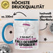 Fallschirmspringer Geschenk Tasse So Gut Kann Nur Ein Fallschirmspringer Aussehen Geschenkidee Kaffee-Becher Blau Trendation