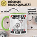 Wildtierschützer Tasse Geschenk für Wildtierschützer Der Mann Der Alles Kann Geschenkidee zum Geburtstag Grün Trendation