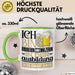 Brauerin und Mälzerin Ausbildung Start Geschenk Tasse Ich Bin Brauerin und Mälzerin In Der Ausbildung Ich Darf Das Kaffee-Becher Geschenkidee Grün Trendation
