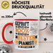 Pianist Geschenk Lustiger Spruch für Pianist Geschenkidee Bester Pianist Der Welt Rot Trendation