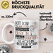 Slackline-Instruktorin Geschenk Becher Tasse Gott Schuf Alle Menschen Gleich Nur Die Besten Durfeten Slackline-Instruktorin Werden Geschenkidee Lustig Weiß Trendation