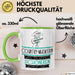 Country-Musikerin Weil Es Keinen Schöneren Beruf Gibt Tasse Geschenk für Eine Country-Musikerin Lustig Grün Trendation