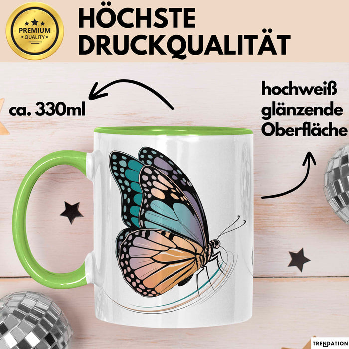 Lebensexperte Tasse Geschenkidee Persönlichkeitsentwickler Grün Trendation