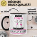 Karatesportlerin Tasse Geschenk Becher Stark Attraktiv Furchtlos Karatesportlerin Lustige Geschenkidee Trendation