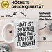 Susi Tasse Geschenk Dat Is So'n Susi Ding Dat Raffste Eh Nicht Geschenkidee Becher mit Name Weiß Trendation