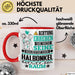 Halbonkel Geschenk Tasse Lustiger Spruch Erheben Sie Sich Der Halbonkel Betritt den Raum Rot Trendation