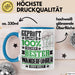 Wanderführer Geschenk Lustiger Spruch für Wanderführer Geschenkidee Bester Wanderführer Der Welt Blau Trendation