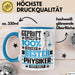 Physiker Geschenk Lustiger Spruch für Physiker Geschenkidee Bester Physiker Der Welt Blau Trendation