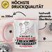 Trekking-Enthusiast Geschenk Tasse So Gut Kann Nur Ein Trekking-Enthusiast Aussehen Geschenkidee Kaffee-Becher Rosa Trendation