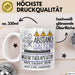 Musiktherapeutin Tasse Geschenk Lustig Abstand Halten Hochleistungs-Musiktherapeutin Mit Drang Zur Perfektion Bei Der Arbeit Weiß Trendation
