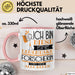 Forscherin Tasse Geschenk Ich Bin Diese Eine Legendäre Forscherin Von Der Alle Reden Geschenkidee Geburtstag Weihnachten Rosa Trendation