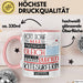 Kitesurferin Geschenk Becher Tasse Gott Schuf Alle Menschen Gleich Nur Die Besten Durfeten Kitesurferin Werden Geschenkidee Lustig Rosa Trendation